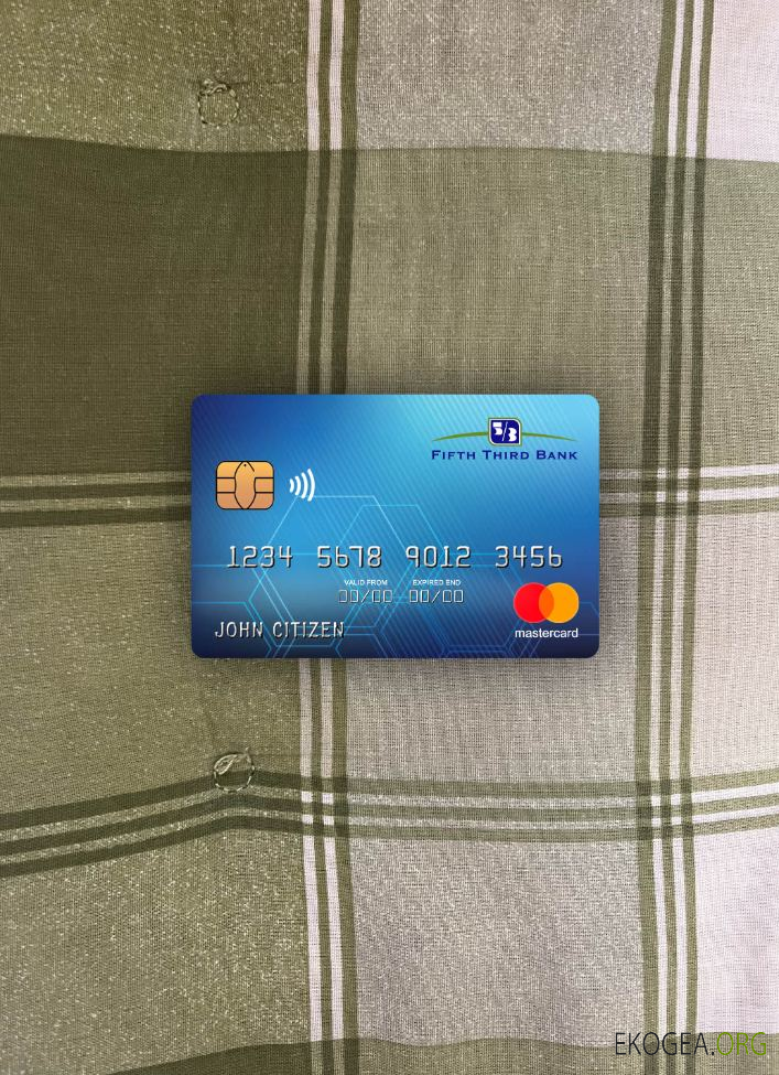 USA Fifth Third Bank mastercard photolook recto